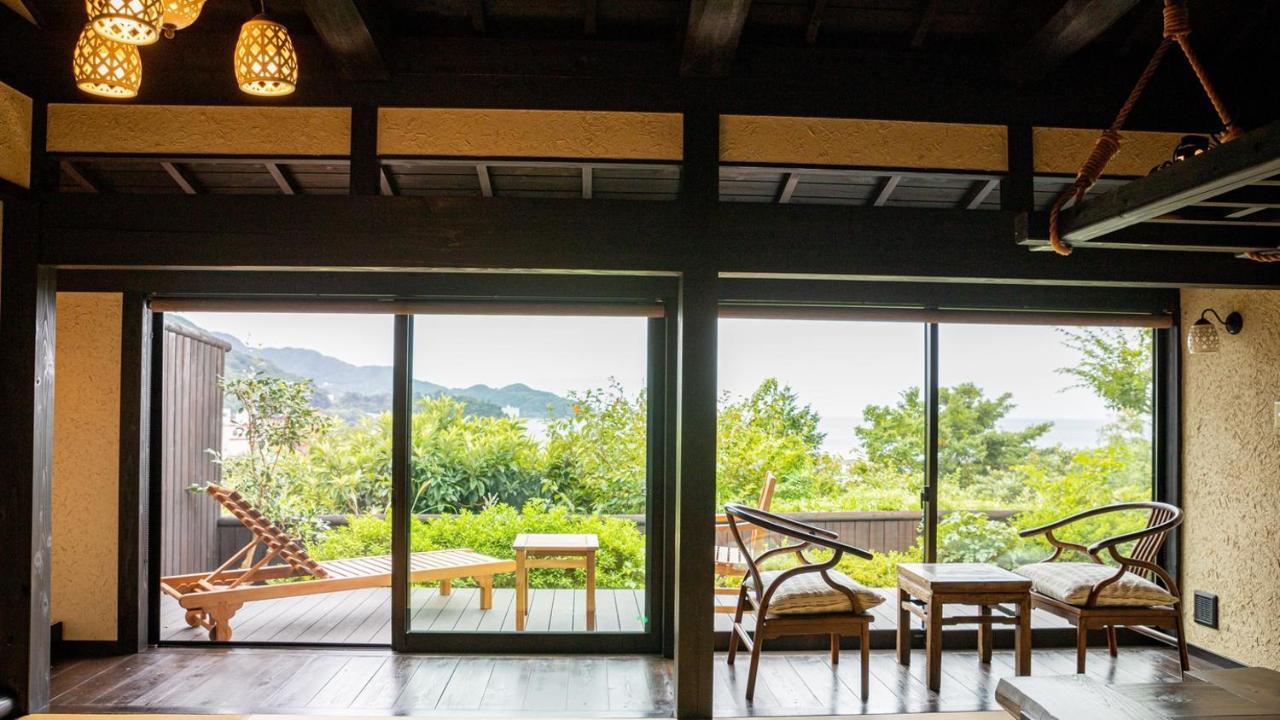 森の入り江の離れ宿 無雙庵枇杷 Izu  Bagian luar foto