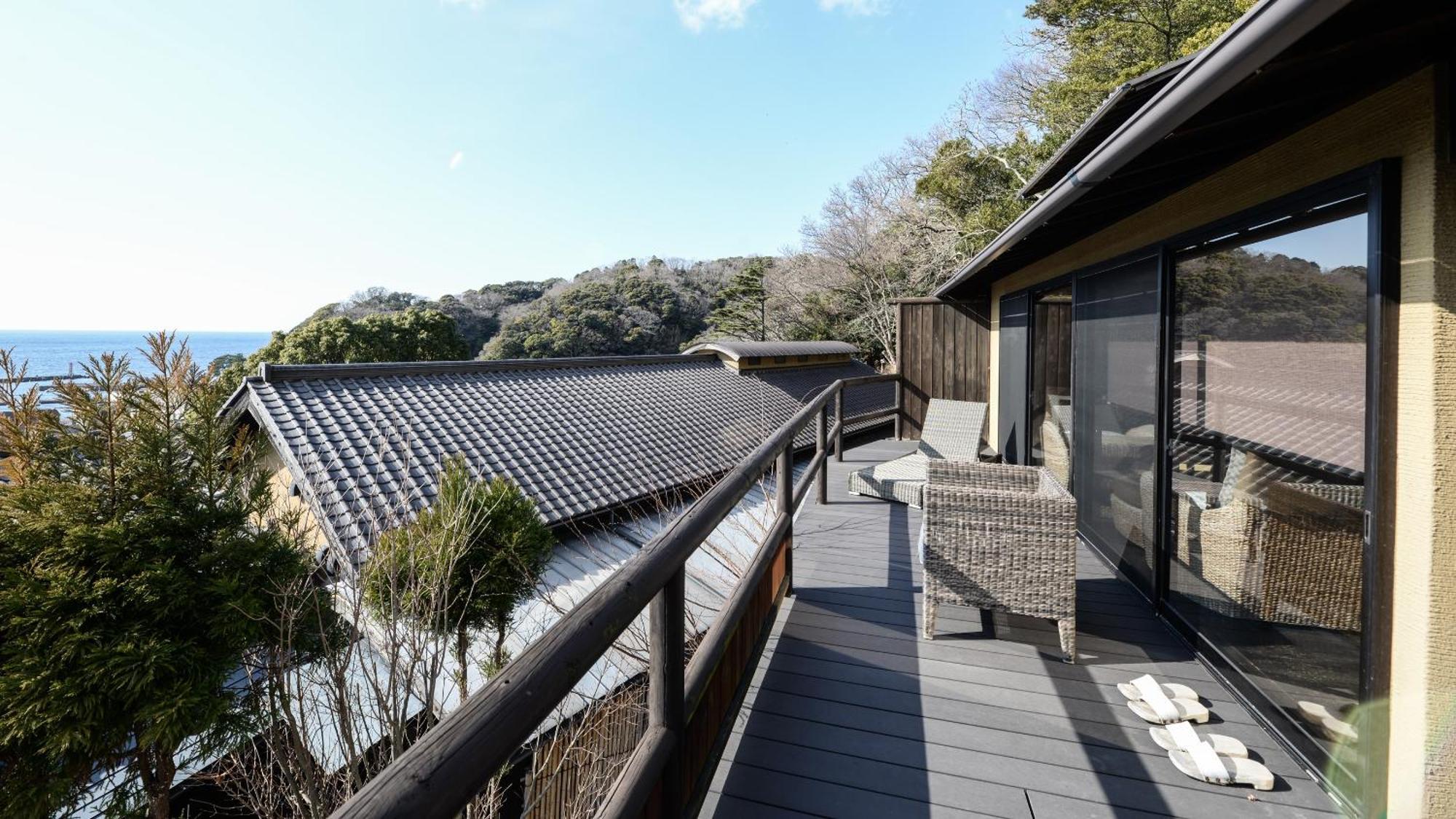 森の入り江の離れ宿 無雙庵枇杷 Izu  Bagian luar foto